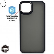 Capa iPhone 11 - Clear Case Fosca Graphite Black